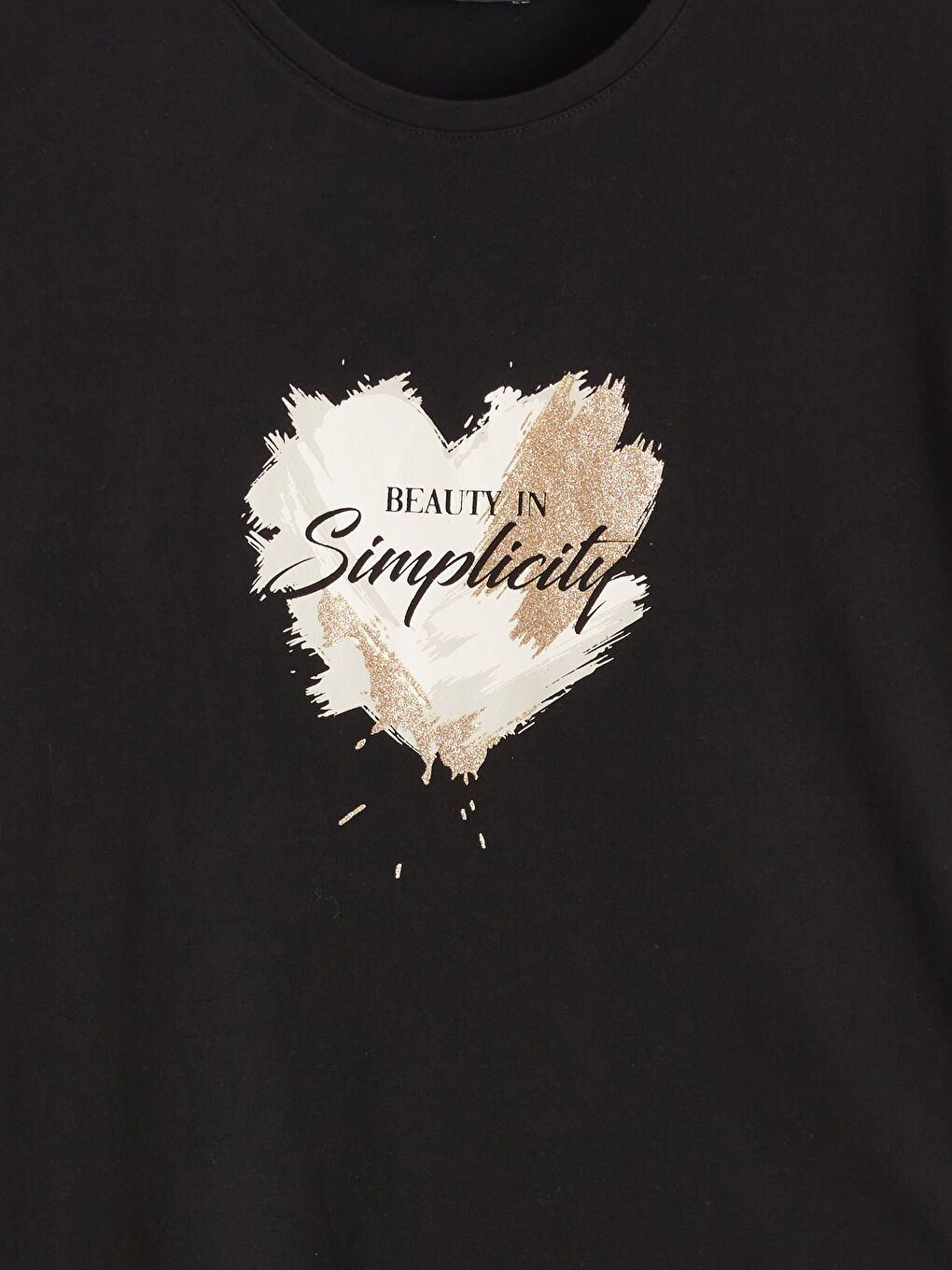 Әйелдер қара Футболка-5