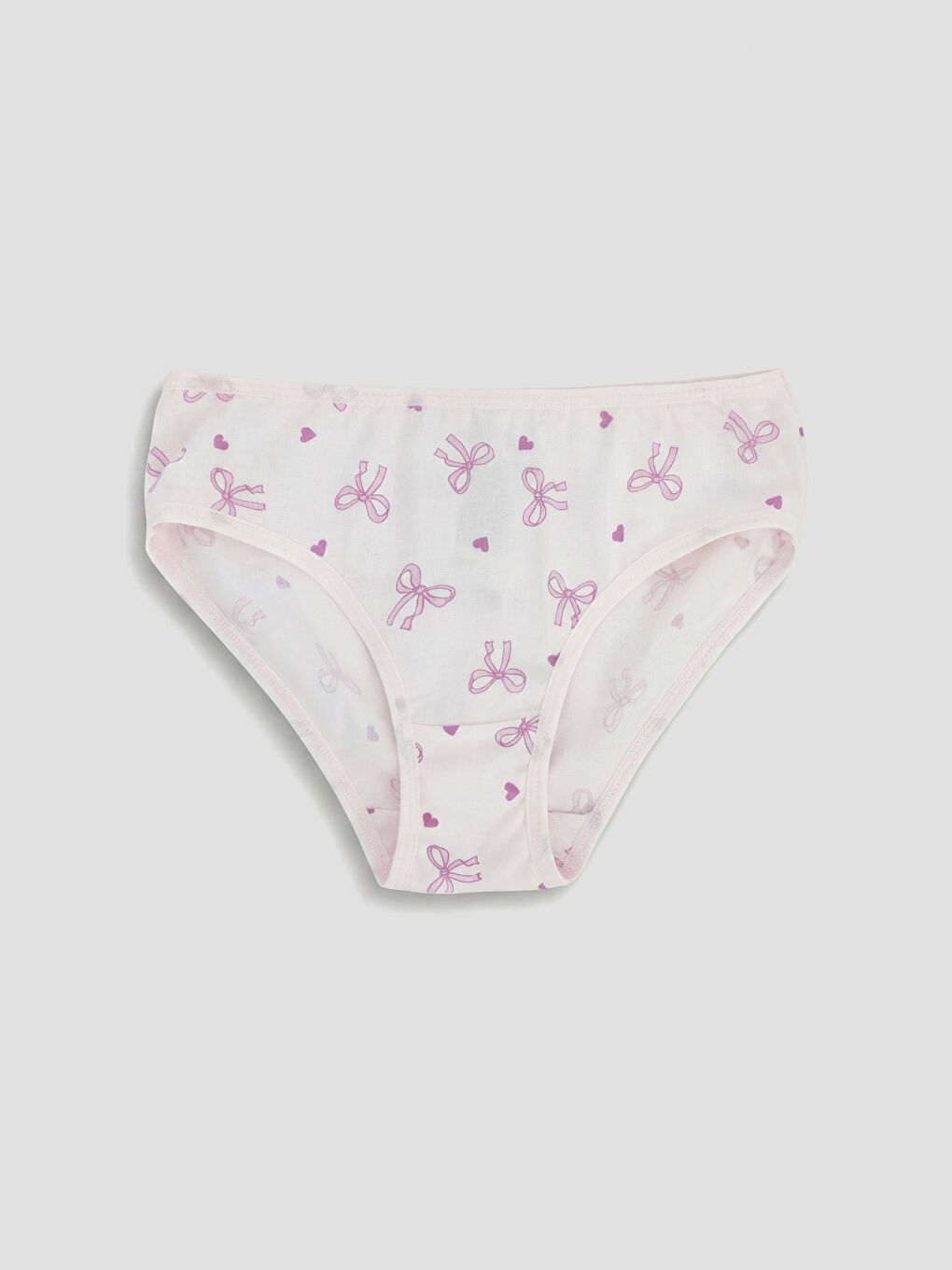 Pembe Kız Çocuk Slip Külot 3'lü-3