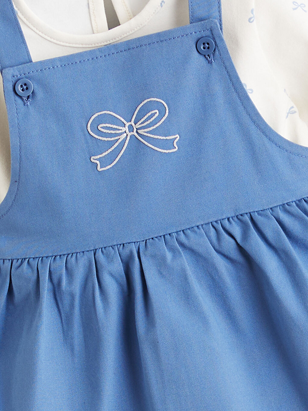 Вышитая блузка и сарафан-платье для девочки-5