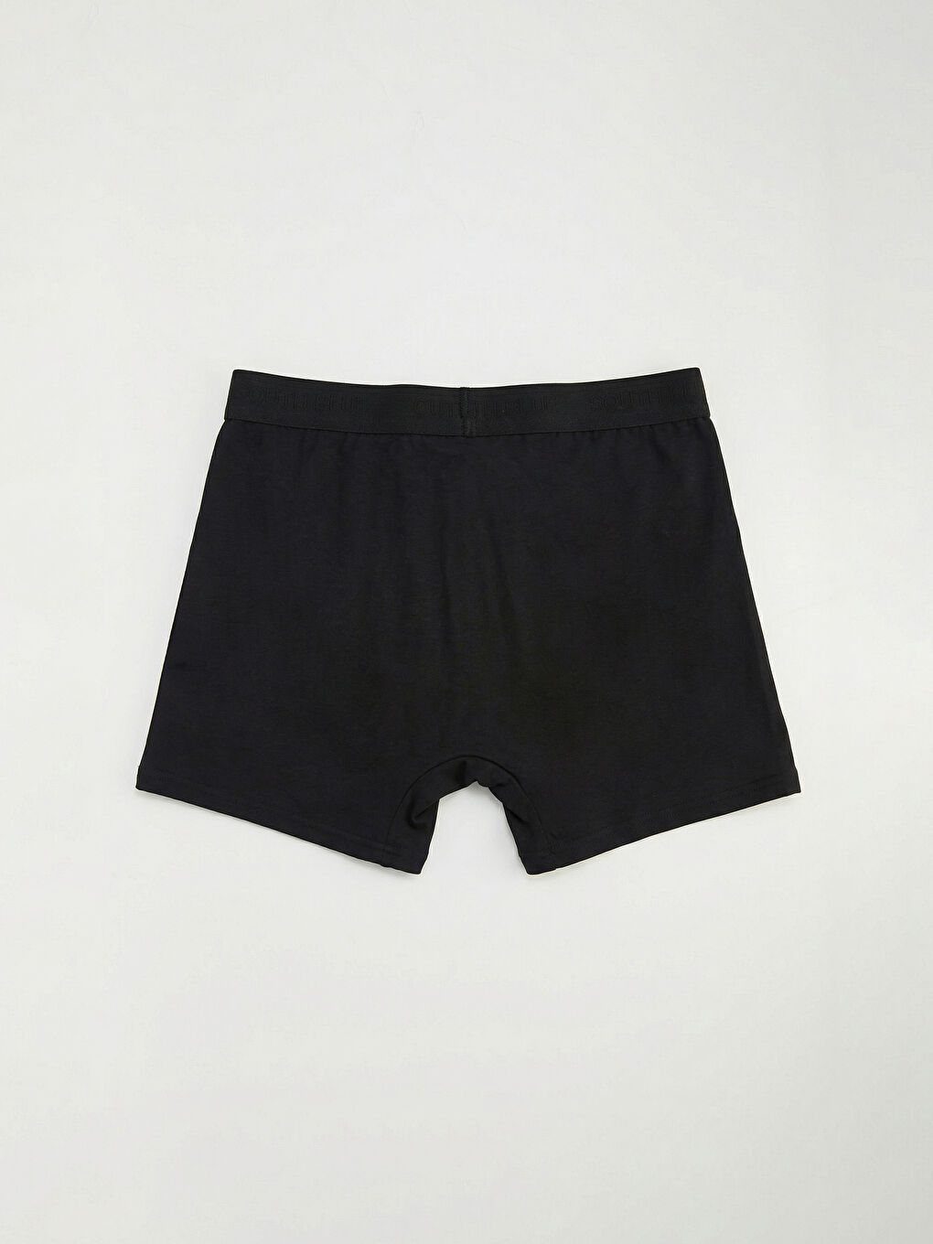 Siyah Standart Kalıp Pamuklu Esnek Erkek Boxer 3'lü-2