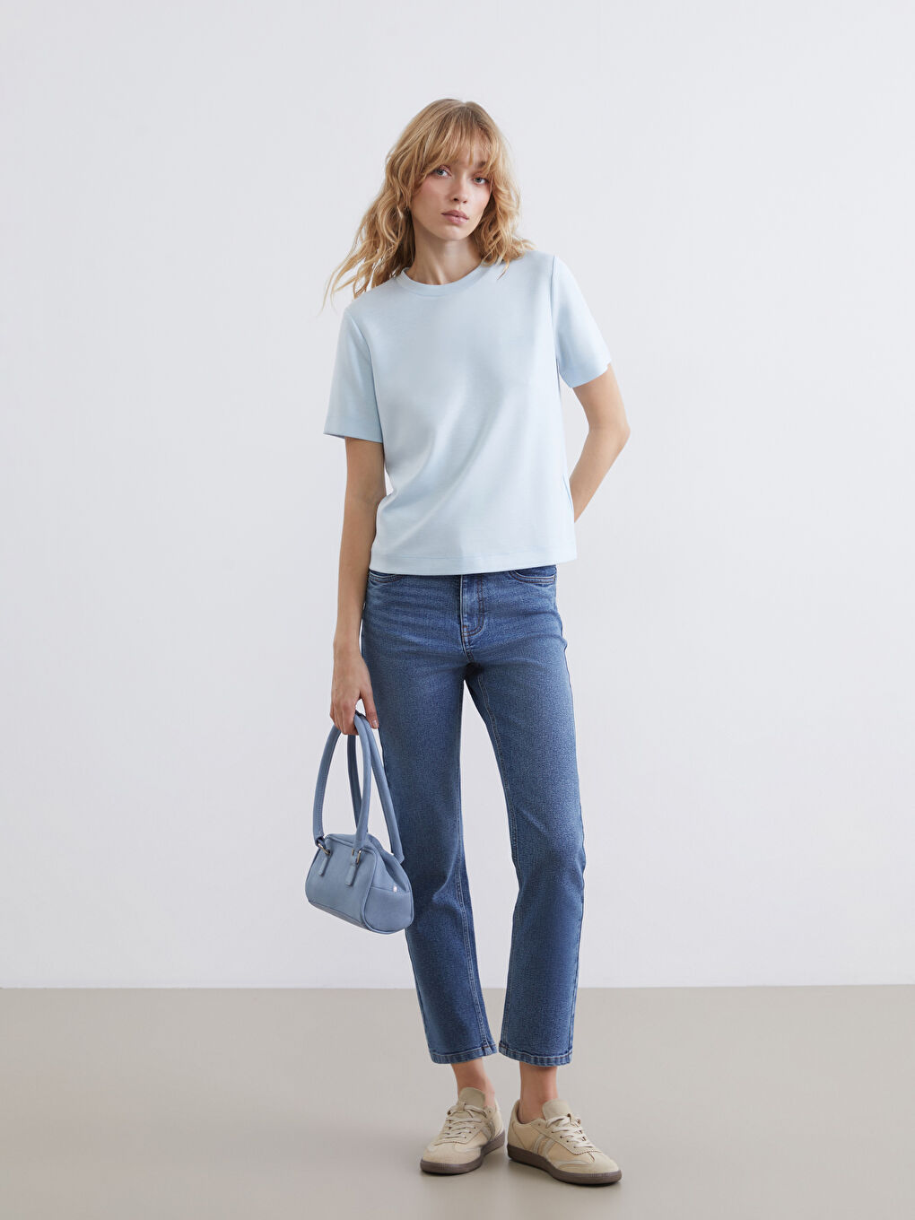 Crew Neck Soft Touch Women's T-Shirt-1