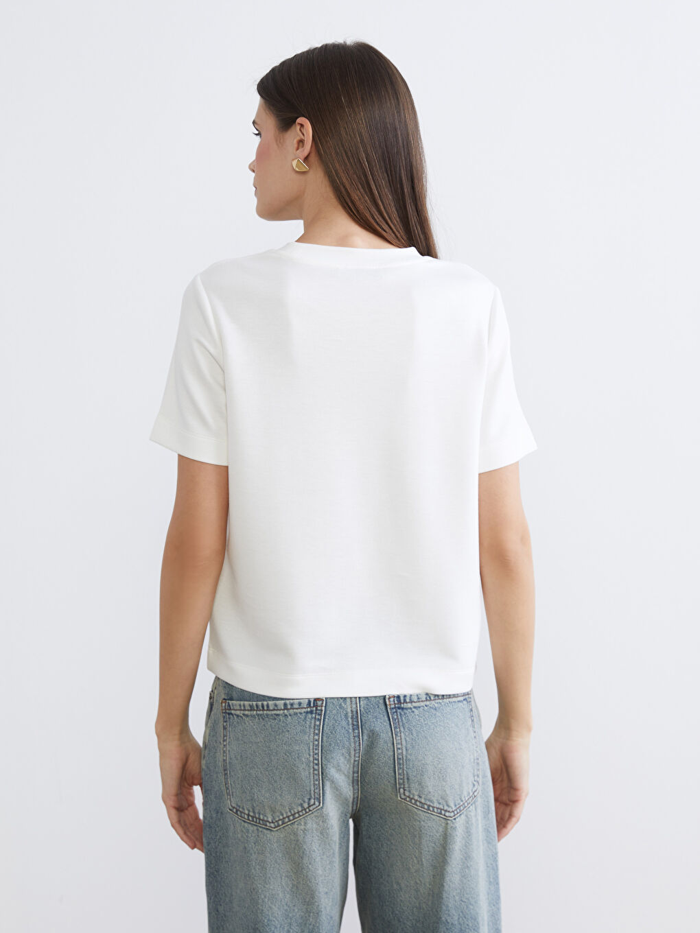 Crew Neck Soft Touch Women's T-Shirt-3