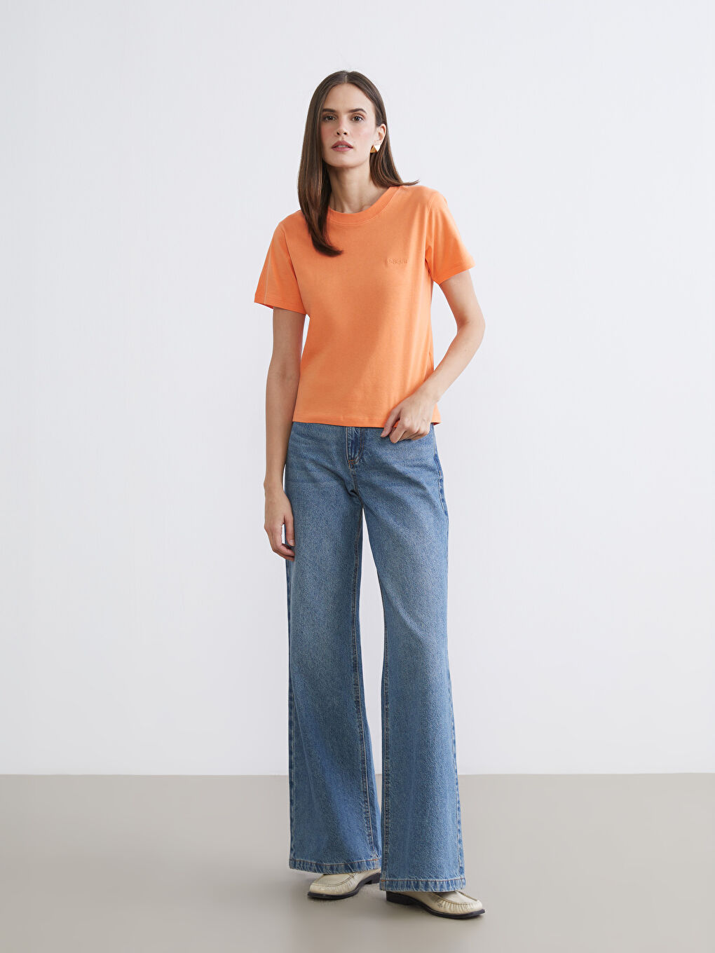 Women's Crew Neck T-Shirt-1