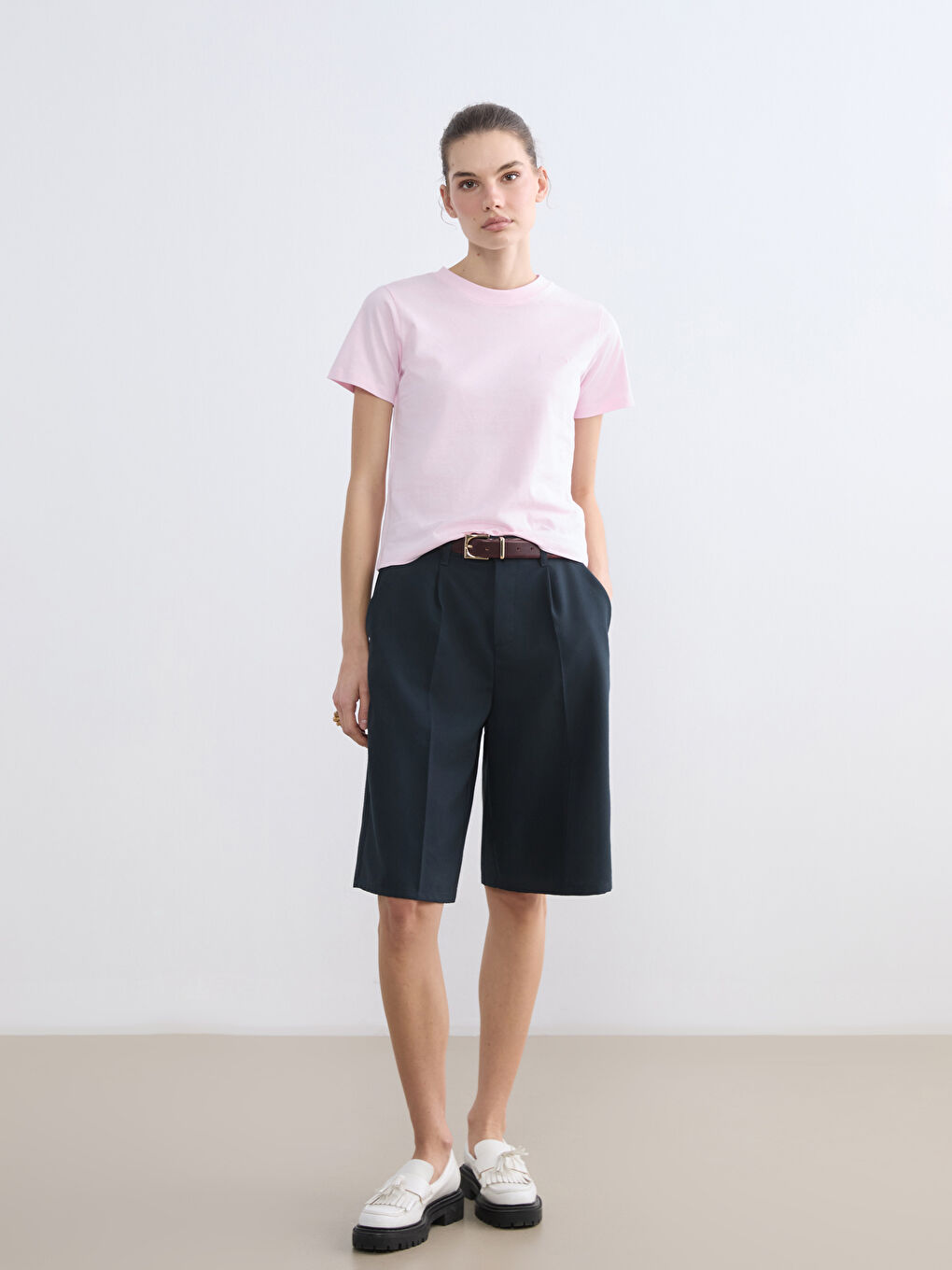 Women's Crew Neck T-Shirt-1