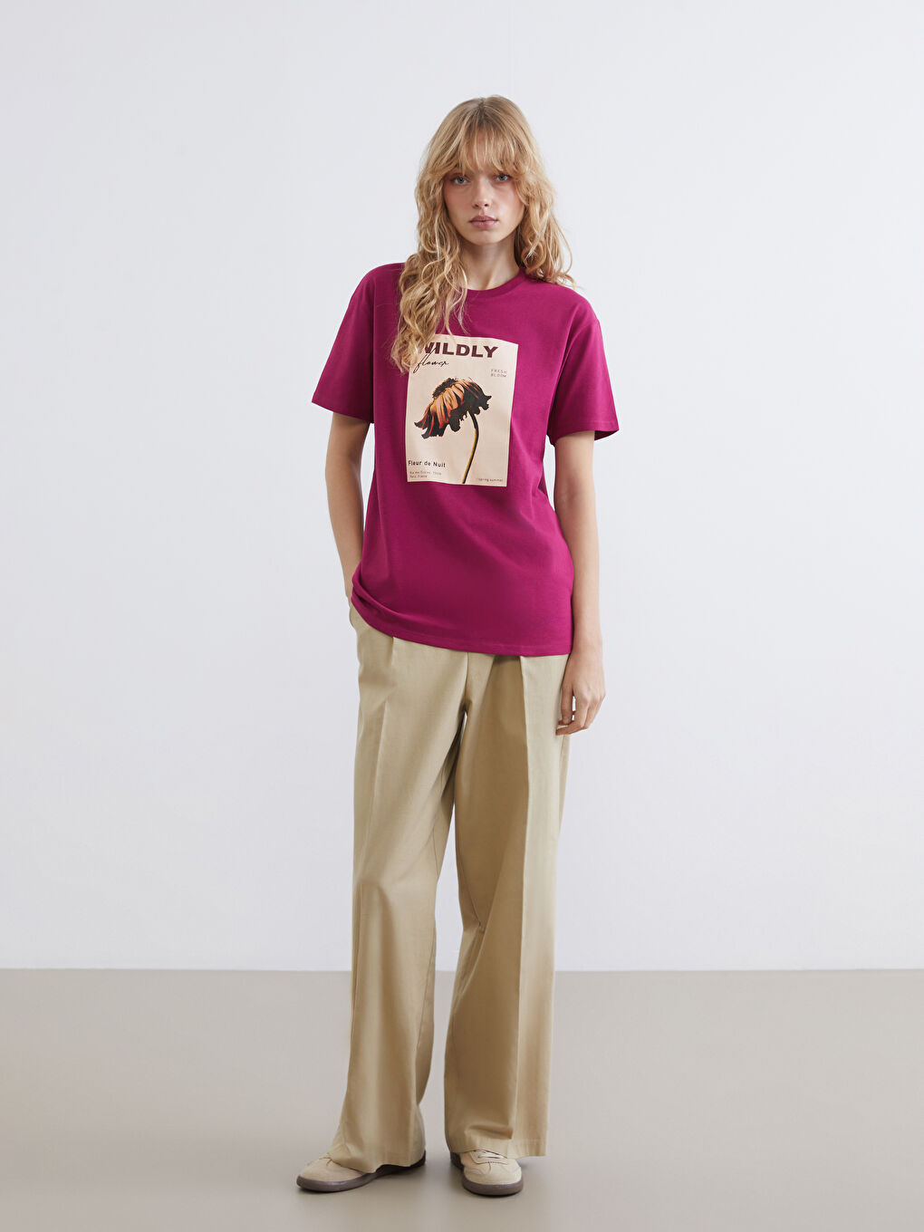 تیشێرت شەرابی ژن-1