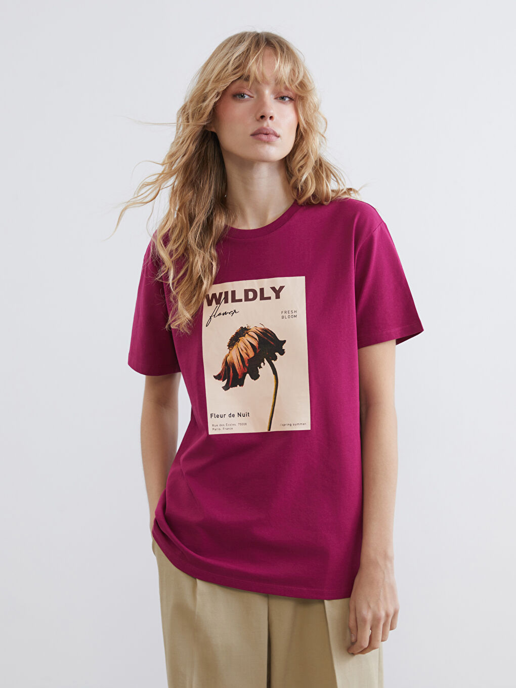 تیشێرت شەرابی ژن-2