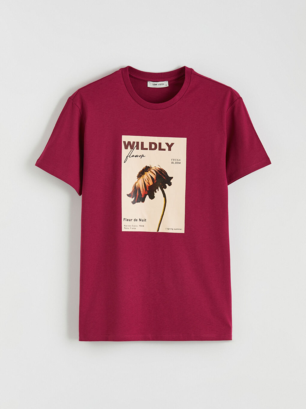 تیشێرت شەرابی ژن-5