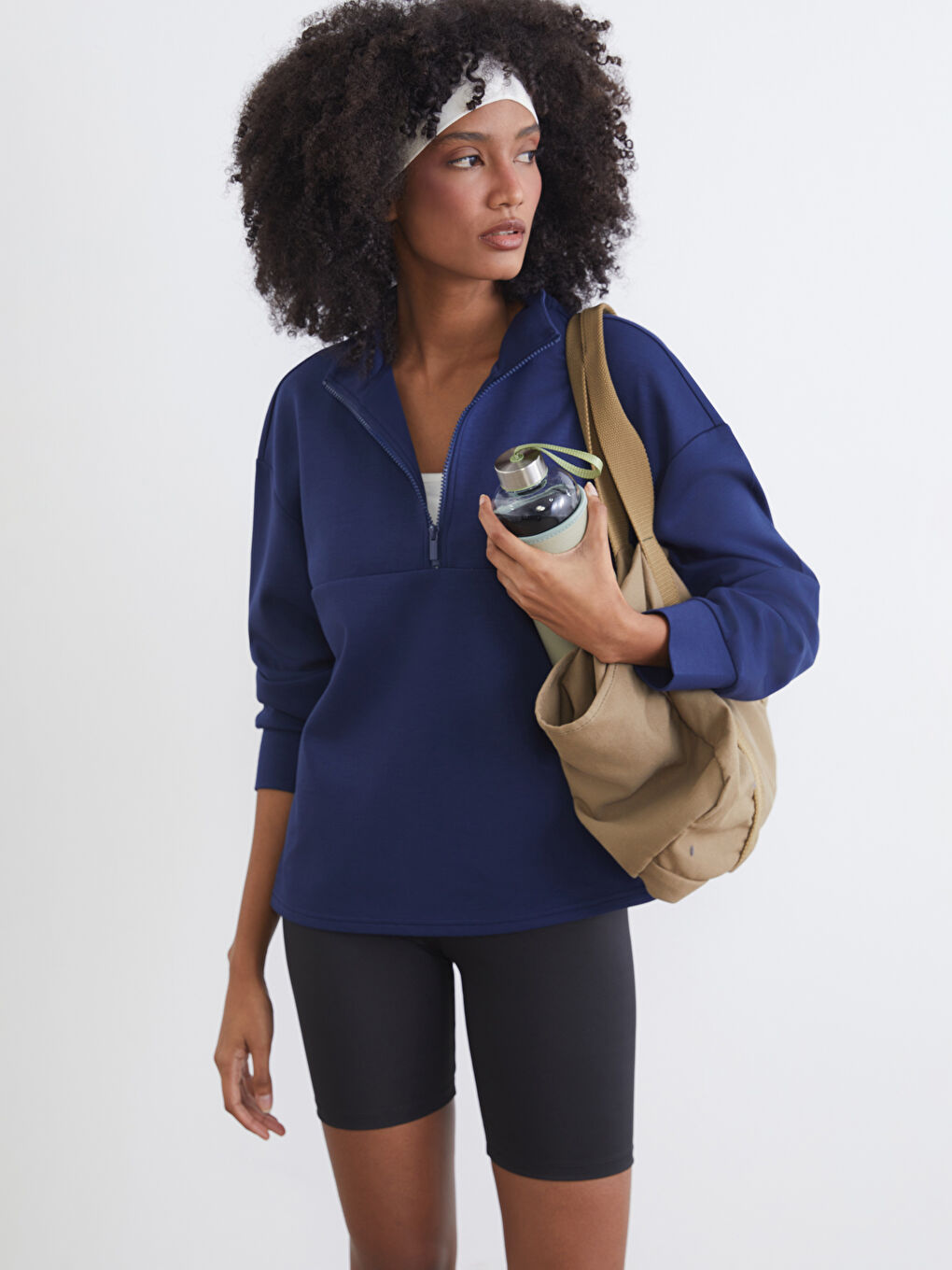 Woman NAVY Sweatshirt