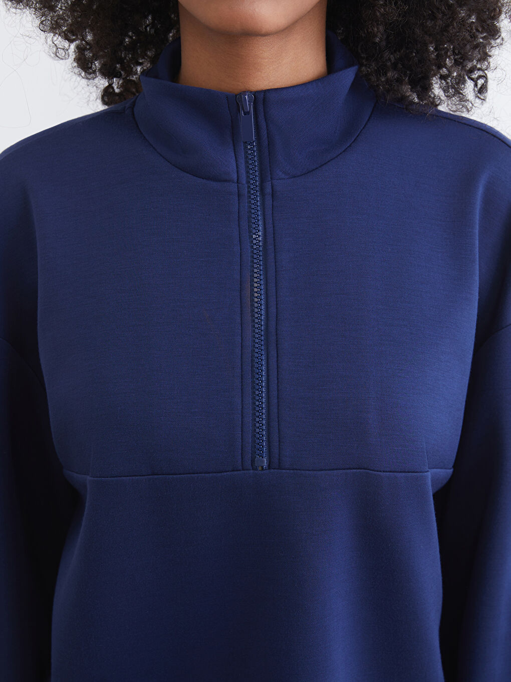 Woman NAVY Sweatshirt-2