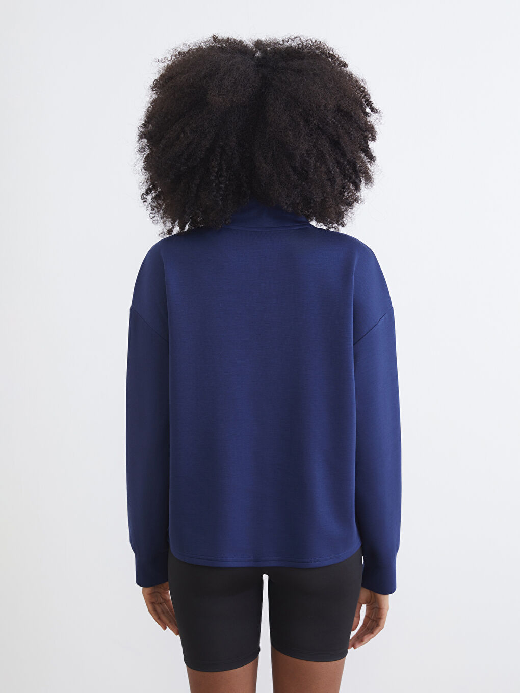 Woman NAVY Sweatshirt-3