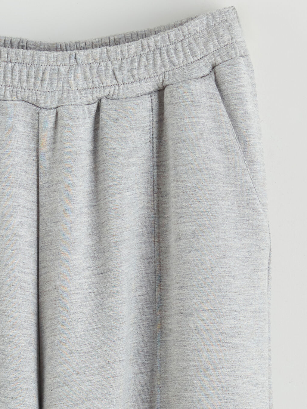 بنطال رياضي رمادي امرأة-5