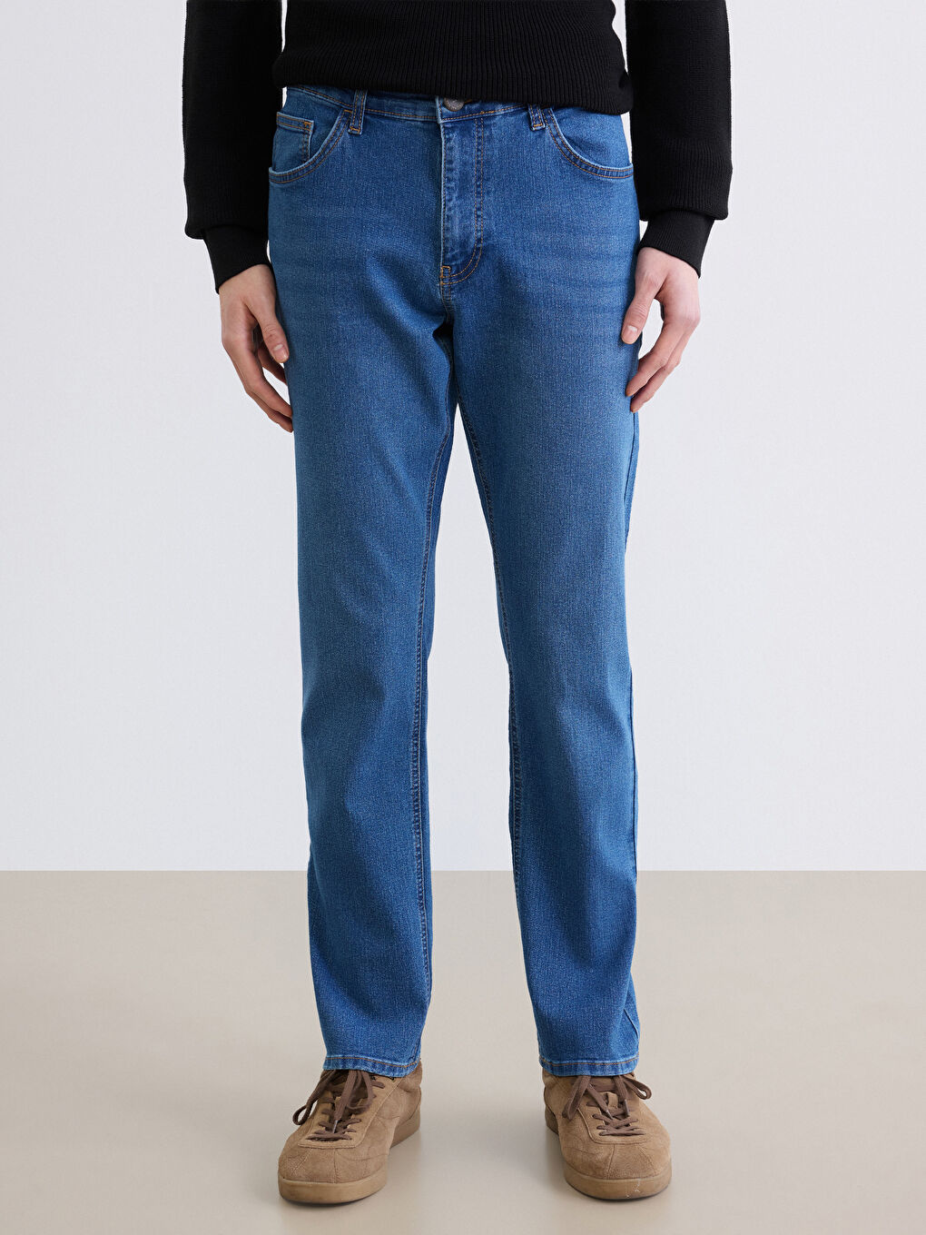 بنطلون جينز رجالي بمقاس منتظم 779-1