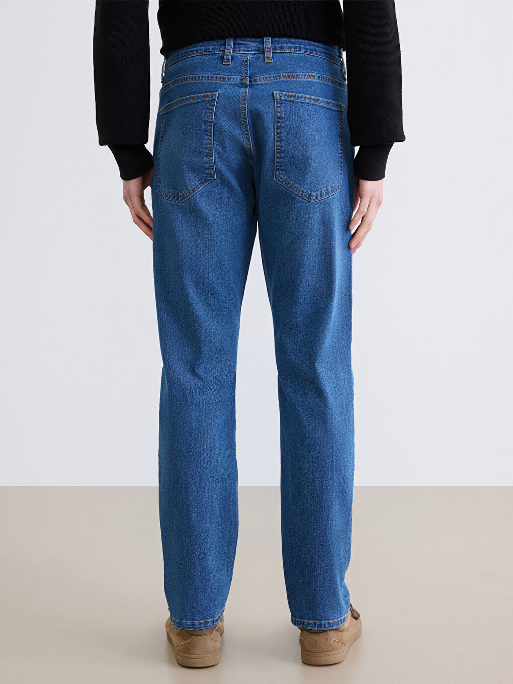 بنطلون جينز رجالي بمقاس منتظم 779-3