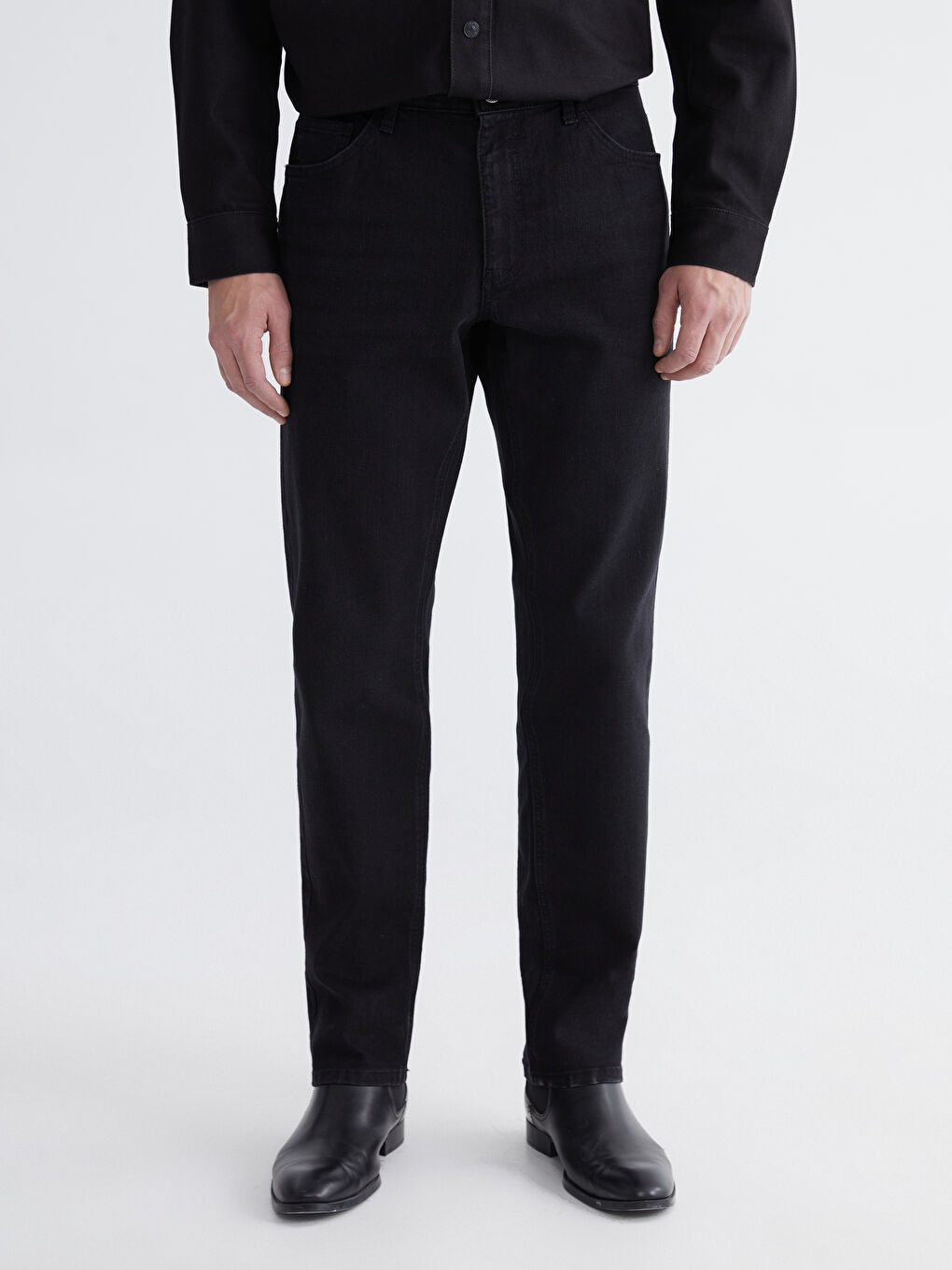 779 جينز بقصة عادية للرجال-1