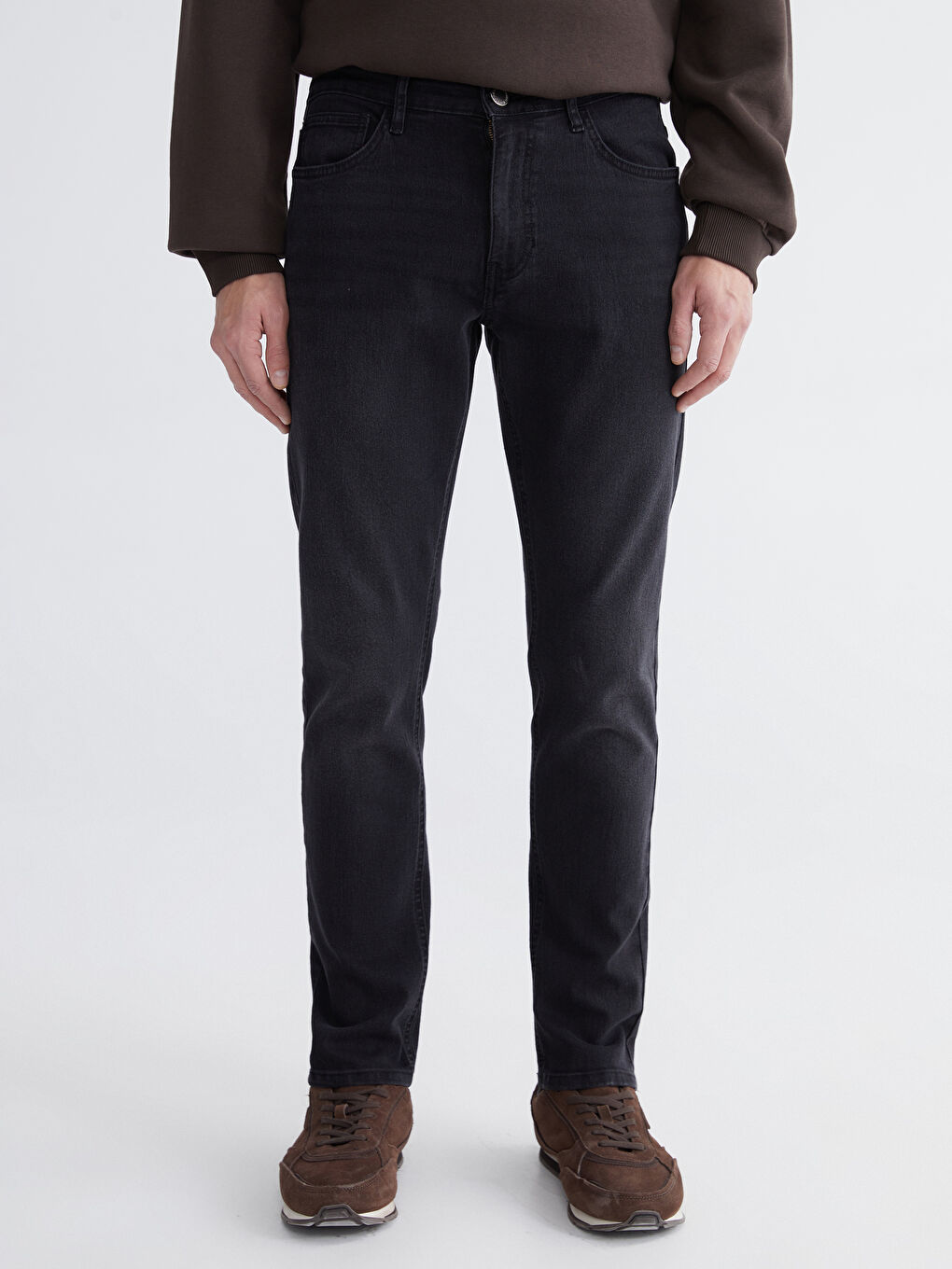 بنطلون جينز رجالي 750 سليم فيت-1