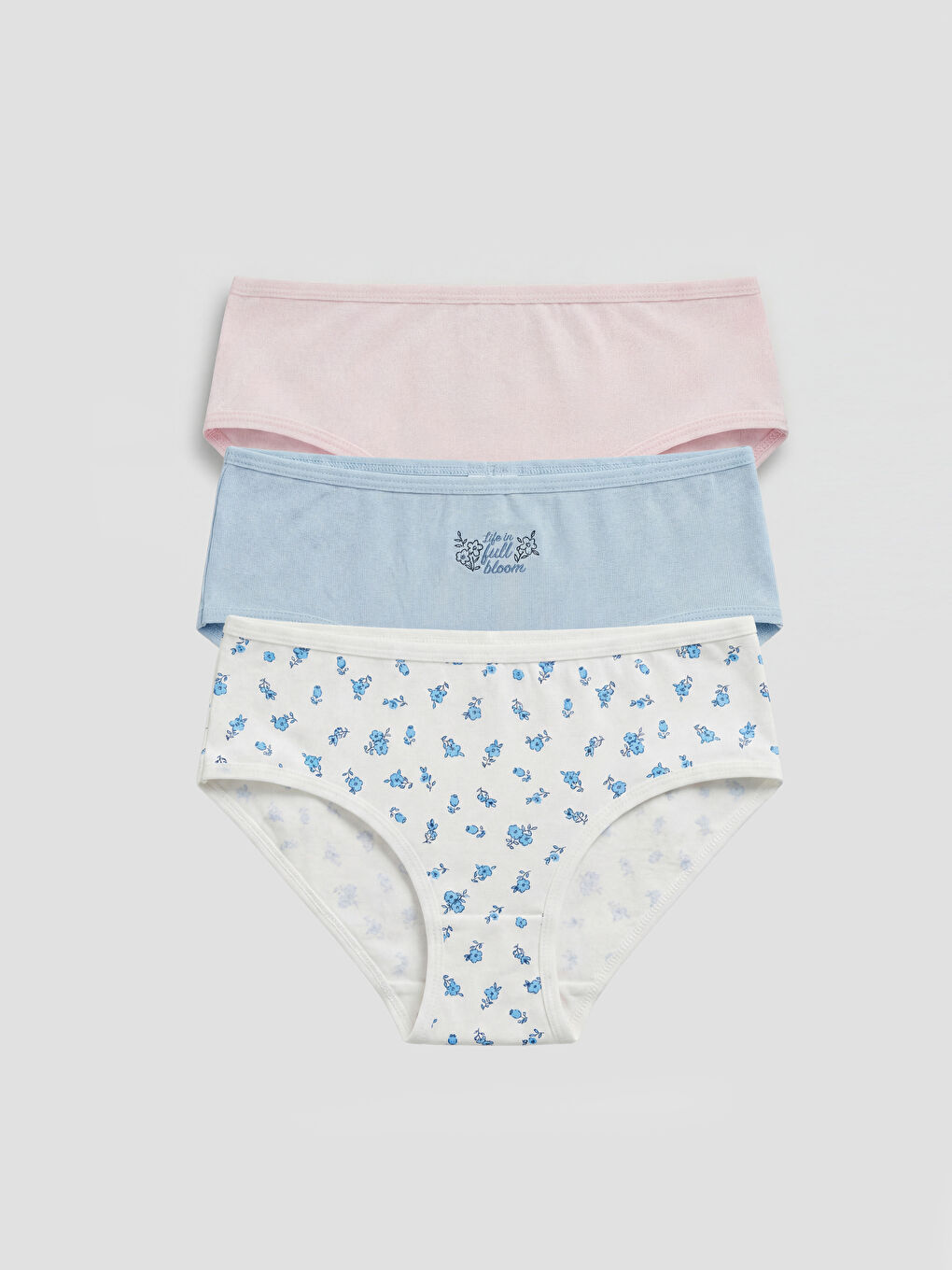 Girl WHITE Knickers-1