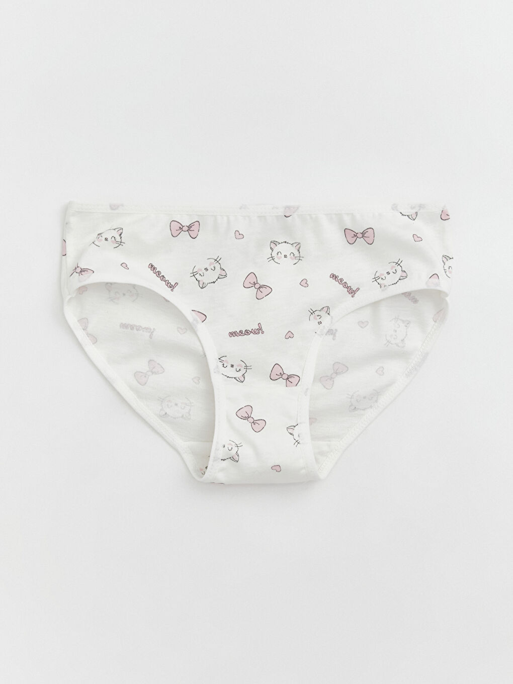 Girl WHITE Knickers-2