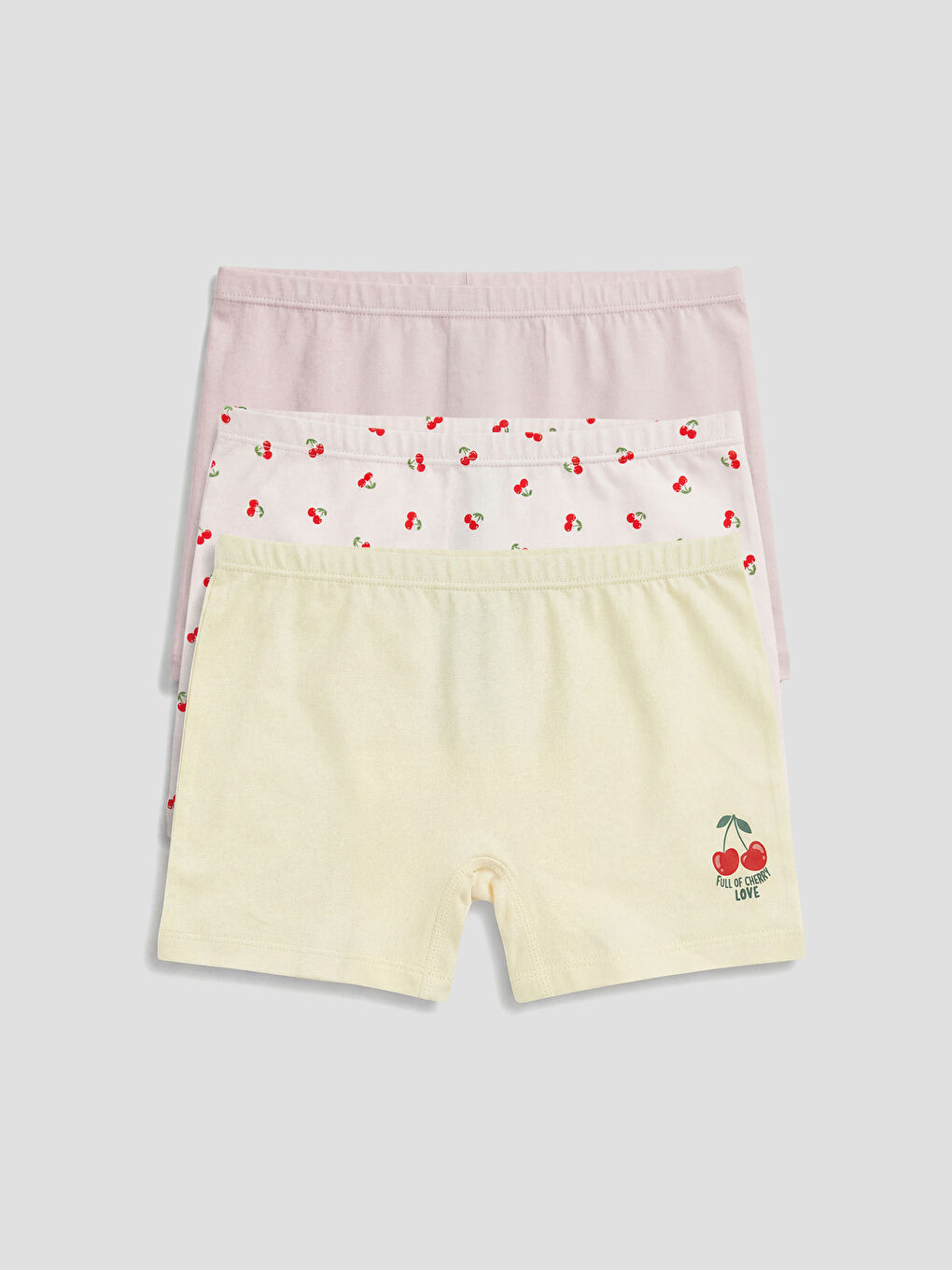 Printed Girls' Boxer 3-packs