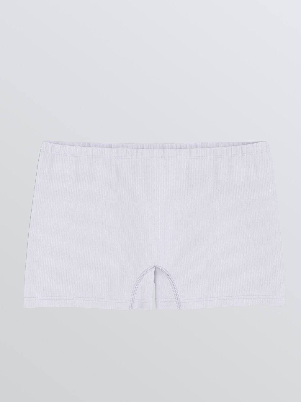 Beyaz Çiçek Desenli Kız Çocuk Boxer 3'lü-1