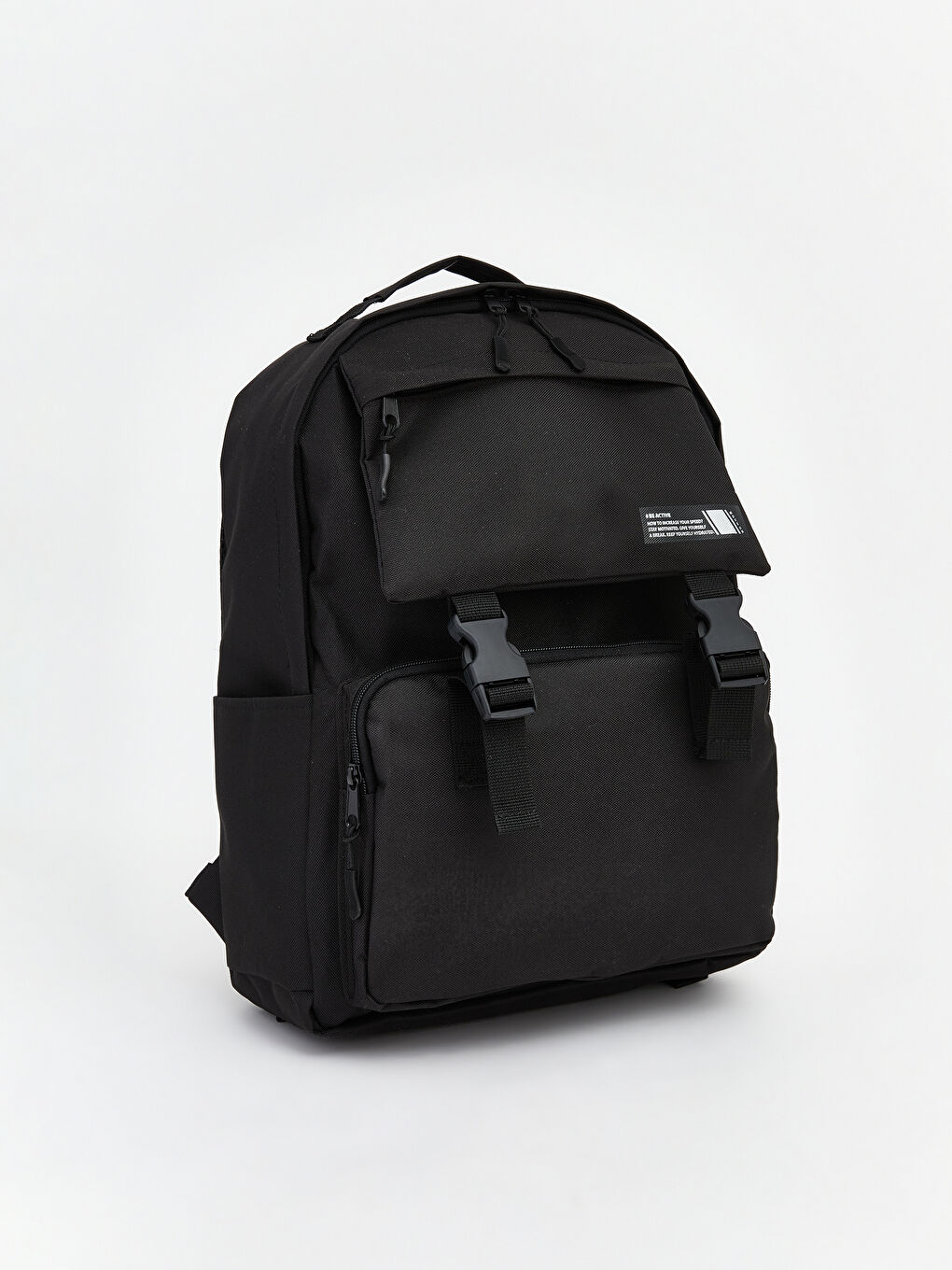 Siyah Laptop Bölmeli Erkek Sırt Çantası-1