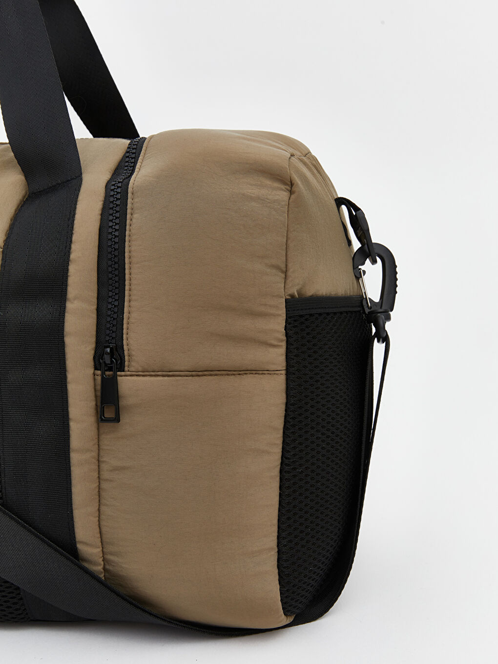 Kahverengi Omuz Askılı Erkek Spor Çantası-2