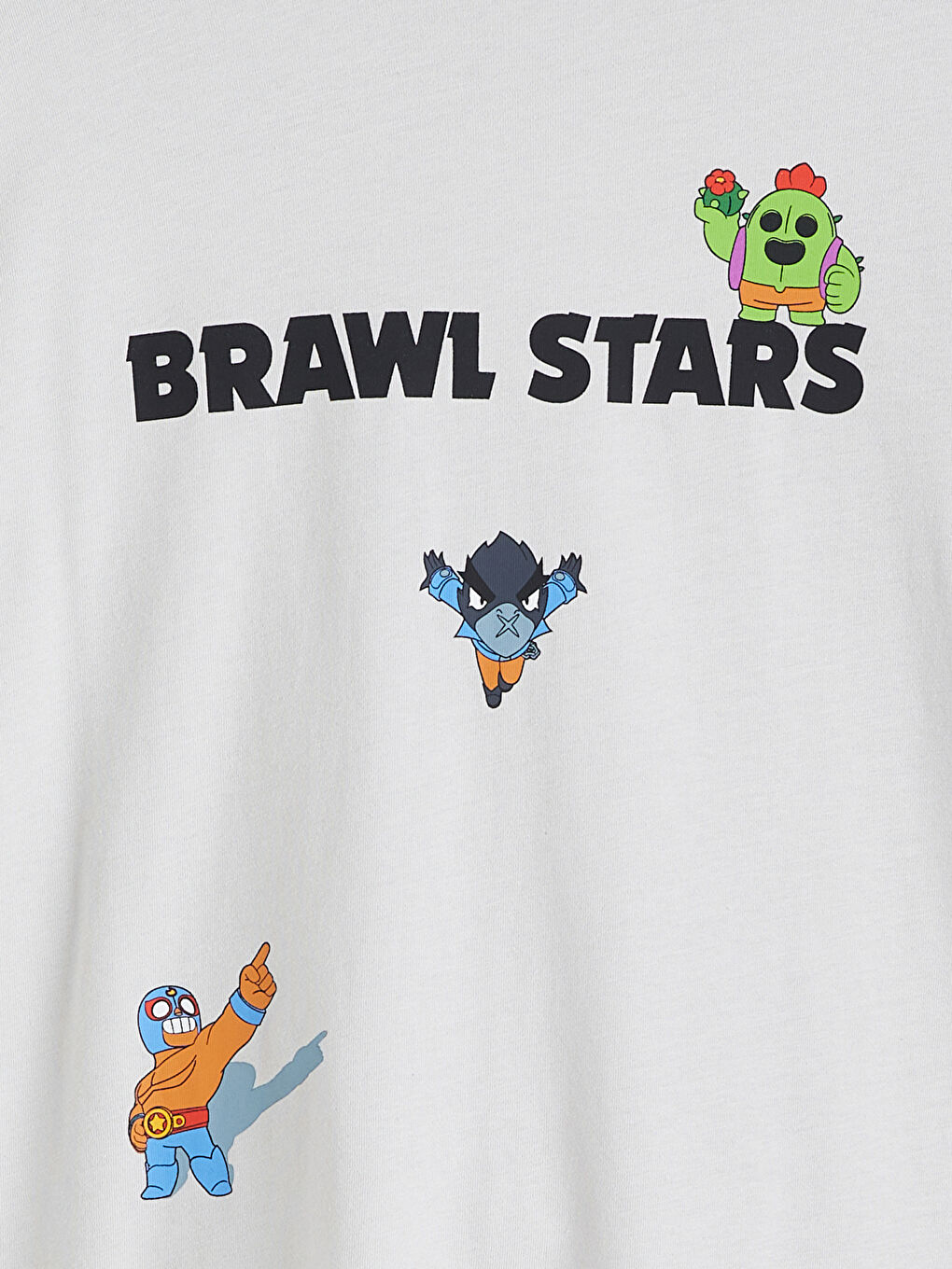 Gri Sünger Bob Baskılı Erkek Çocuk Şortlu Pijama Takımı-2