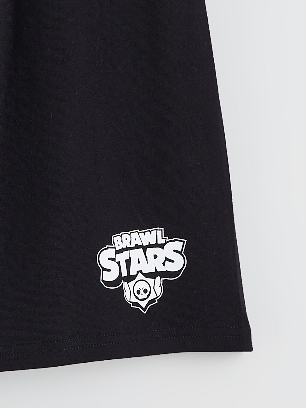 Gri Sünger Bob Baskılı Erkek Çocuk Şortlu Pijama Takımı-5