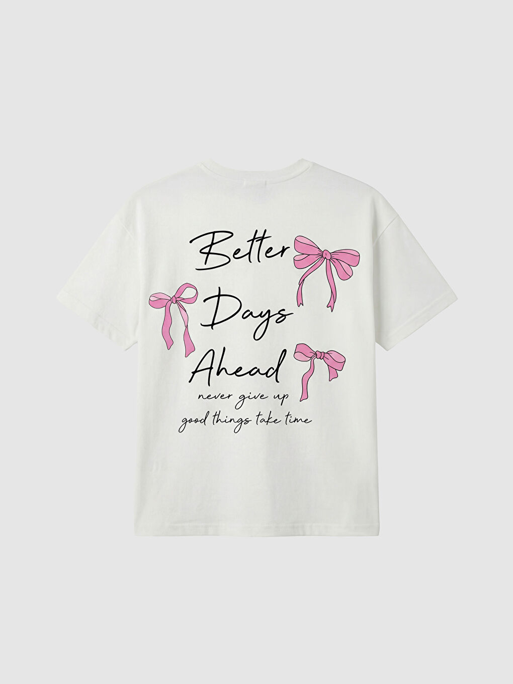 Crew Neck Short Sleeve Printed Women's T-Shirt-1