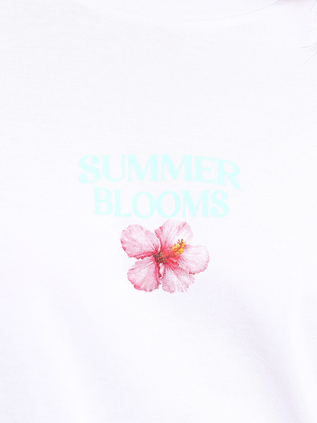 Crew Neck Printed Women's T-Shirt-2