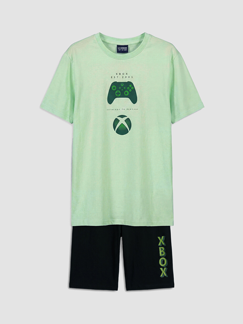 Xbox Baskılı Erkek Çocuk Şortlu Pijama Takımı-1