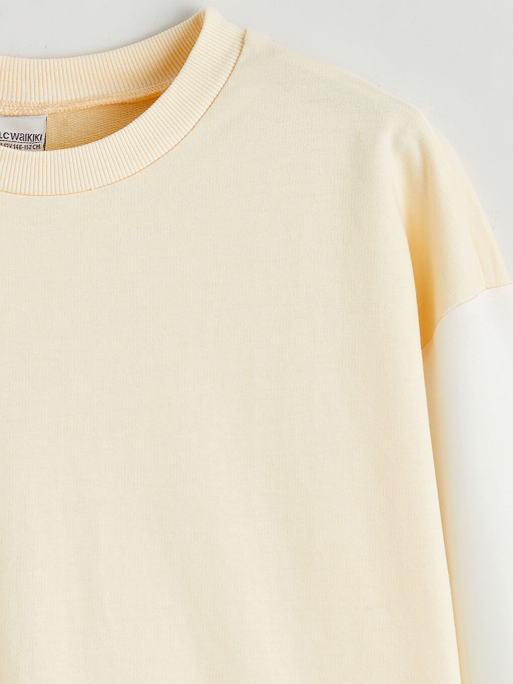 Crew Neck Girls' Sweatshirt-1