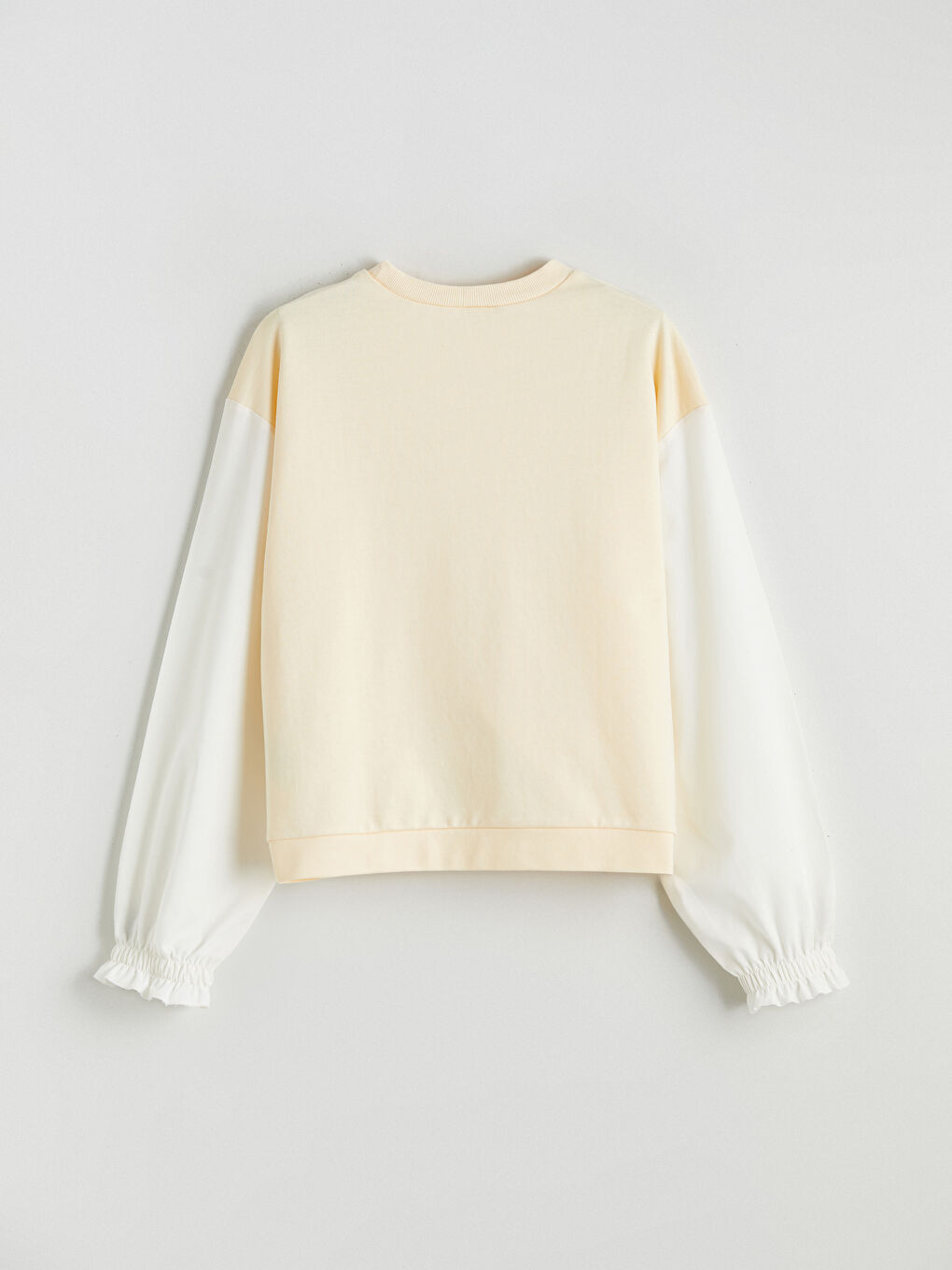 Crew Neck Girls' Sweatshirt-2