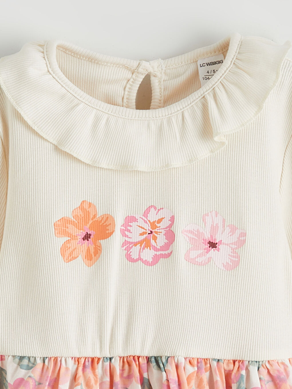 Peter Pan Collar Girls' Dress-1