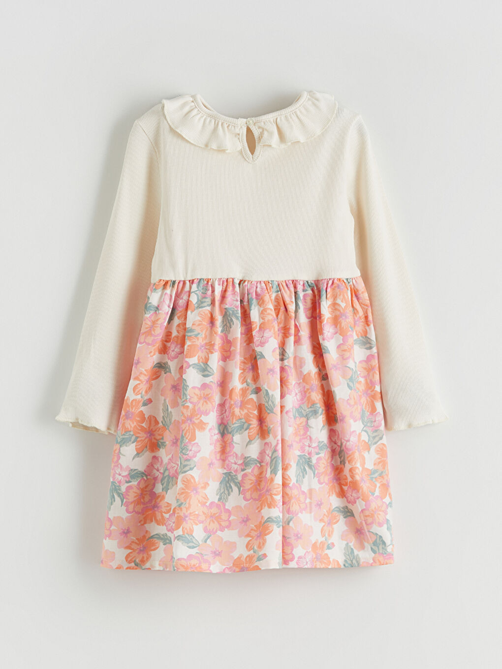 Peter Pan Collar Girls' Dress-2