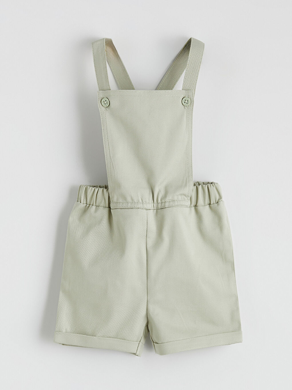 Baby Boy GREEN Dungarees-4