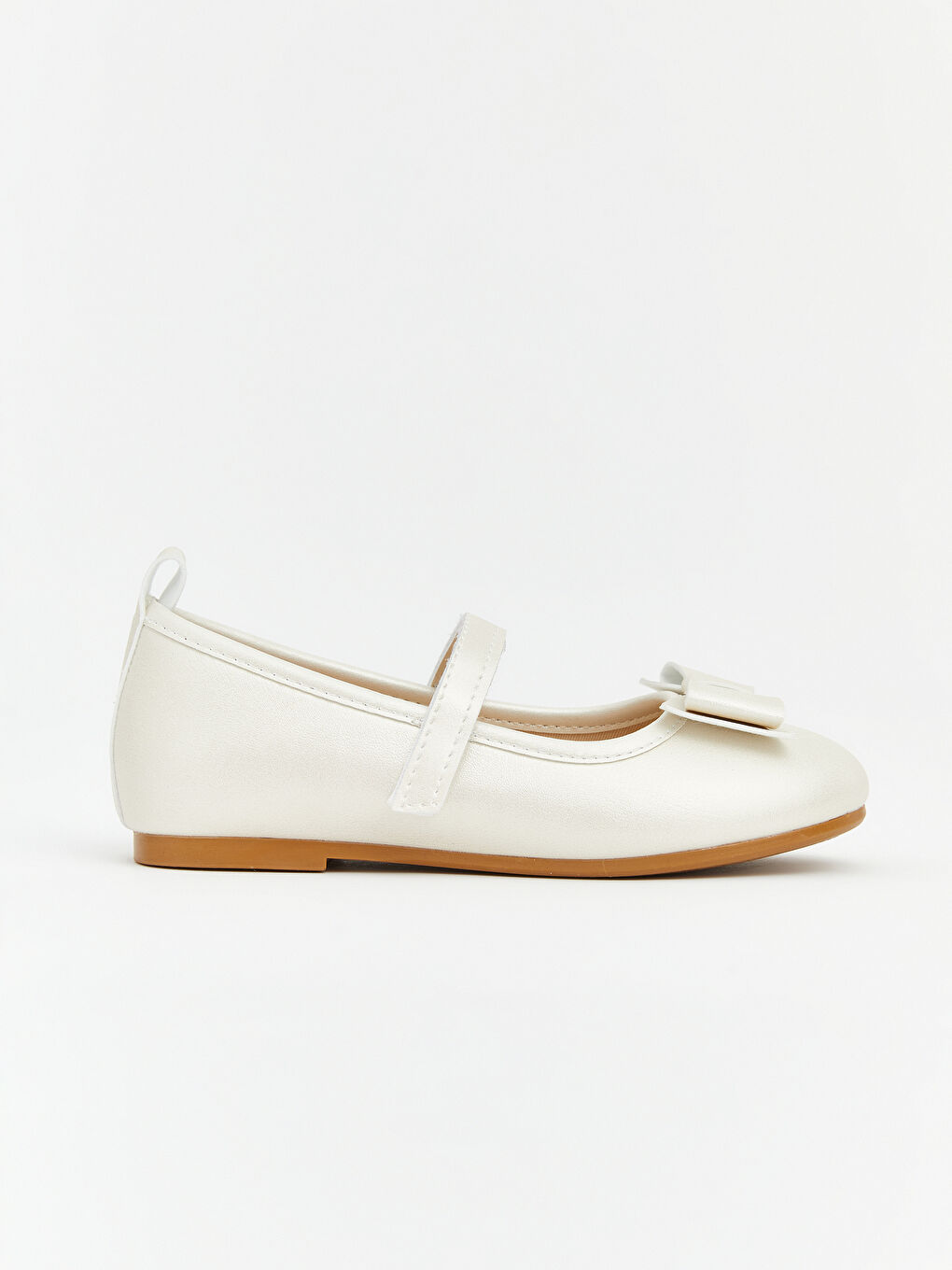 تفاصيل القوس أحذية الباليه المسطحة للبنات-1