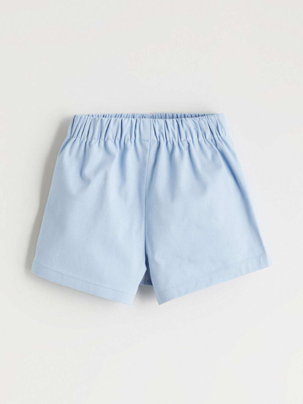 Fiyonk Desenli Fırfırlı Kız Bebek Bluz ve Şort-4