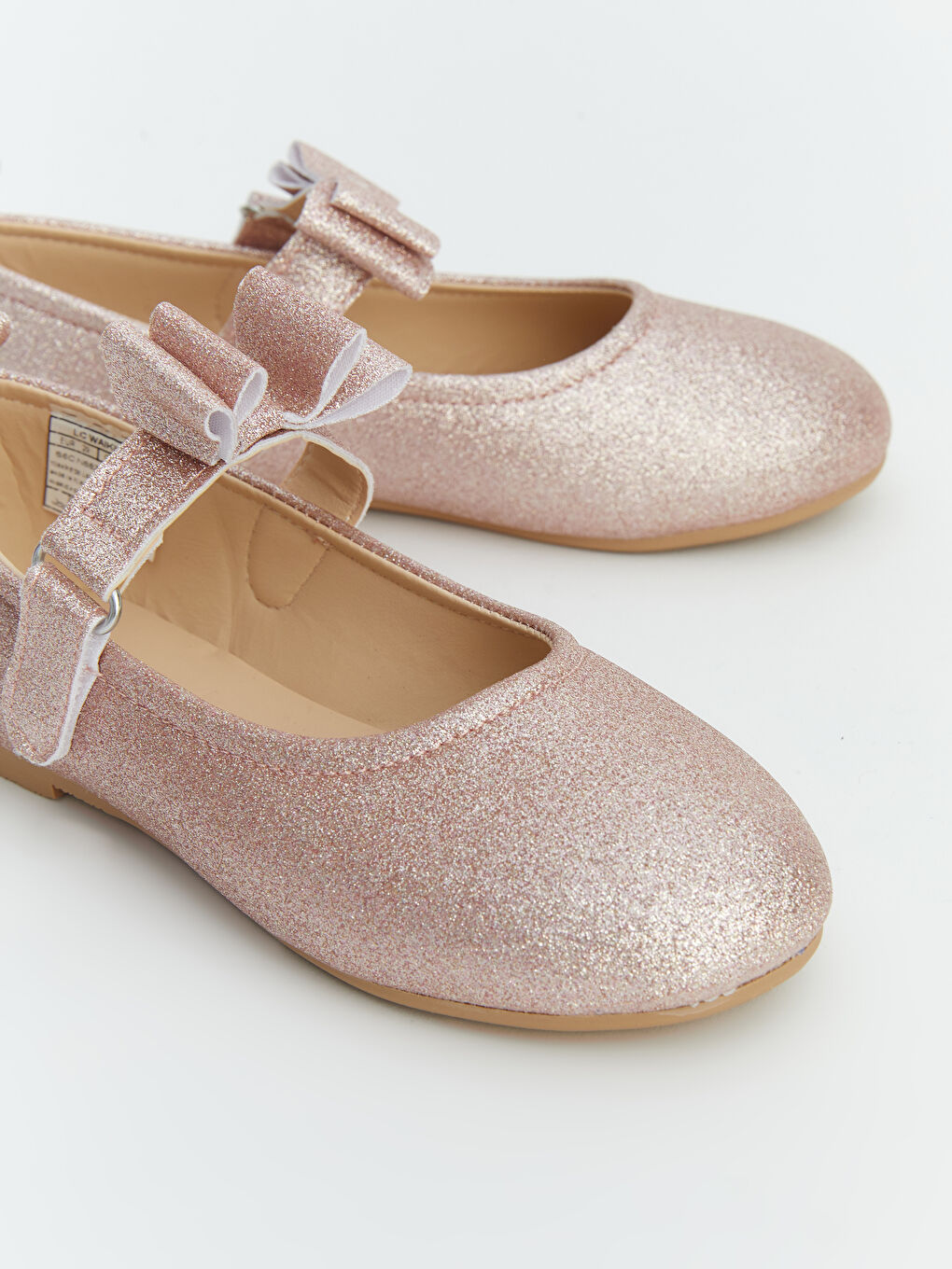 Pembe Fiyonk Görünümlü Kız Bebek Babet -2