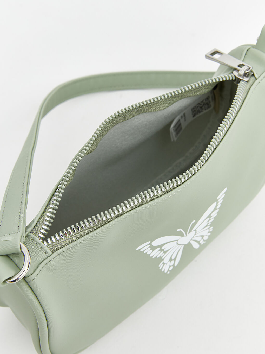 Yeşil Kız Çocuk Baskılı Omuz Çantası-2