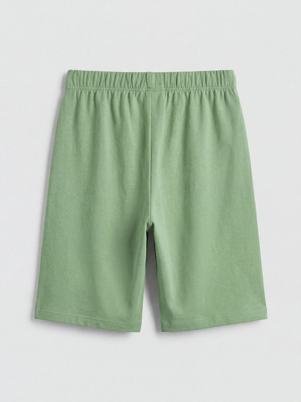 Yeşil Beli Lastikli Erkek Çocuk Pijama Altı-1