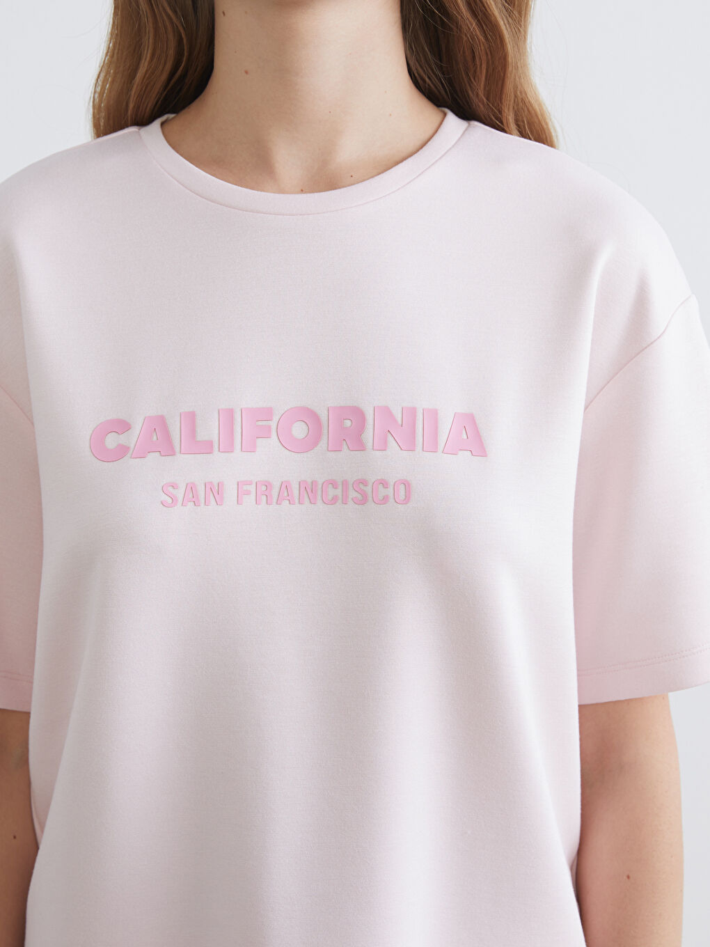 Әйелдер қызғылт Футболка-2