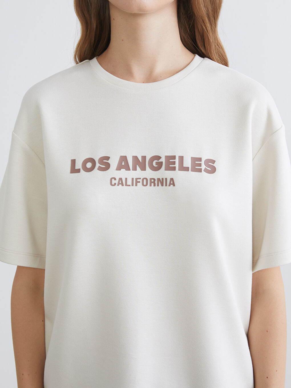 Los Angeles Print Soft Touch Women's T-Shirt-2