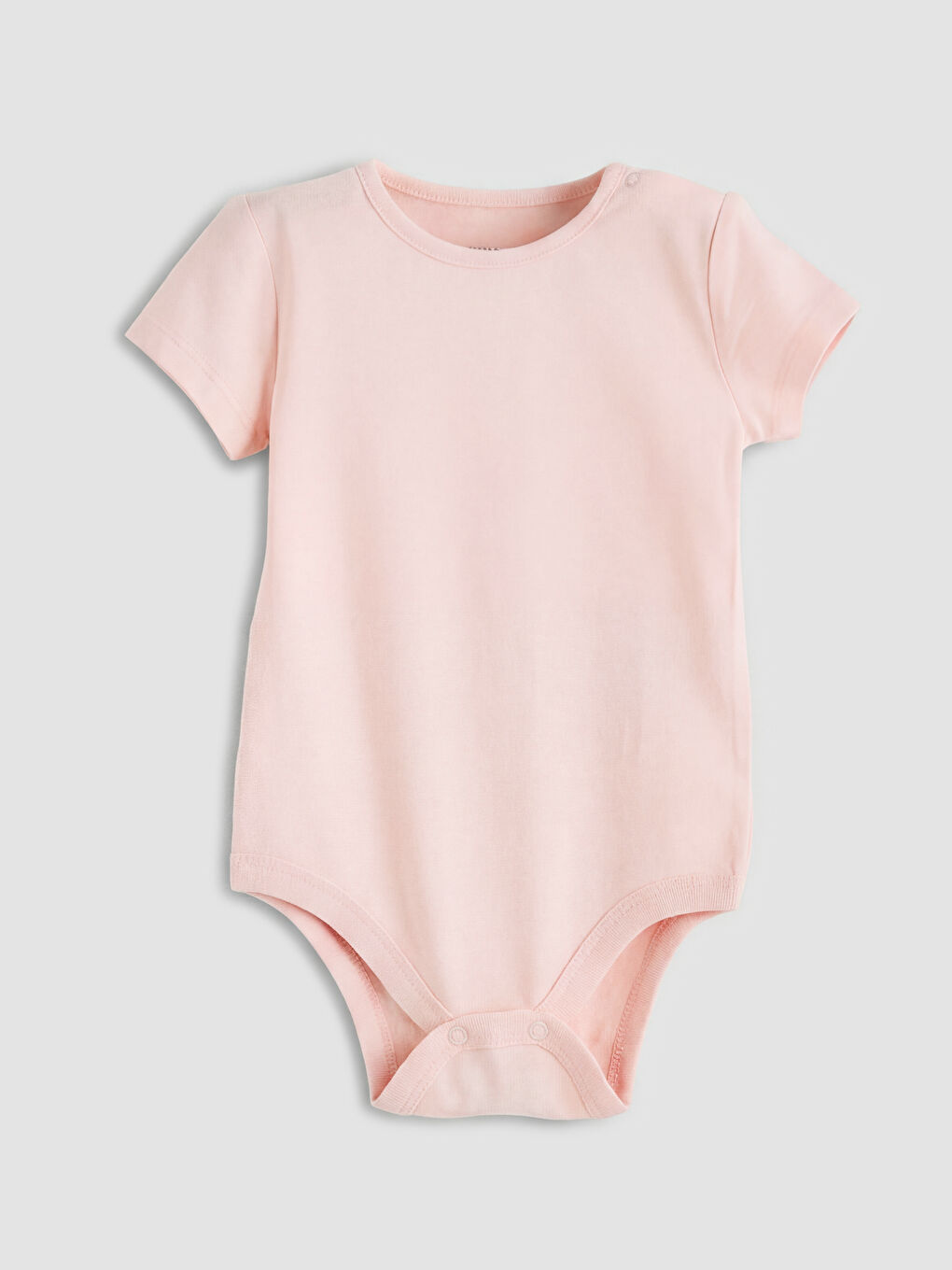 Pembe Baskılı Kız Bebek Salopet ve Tişört-3