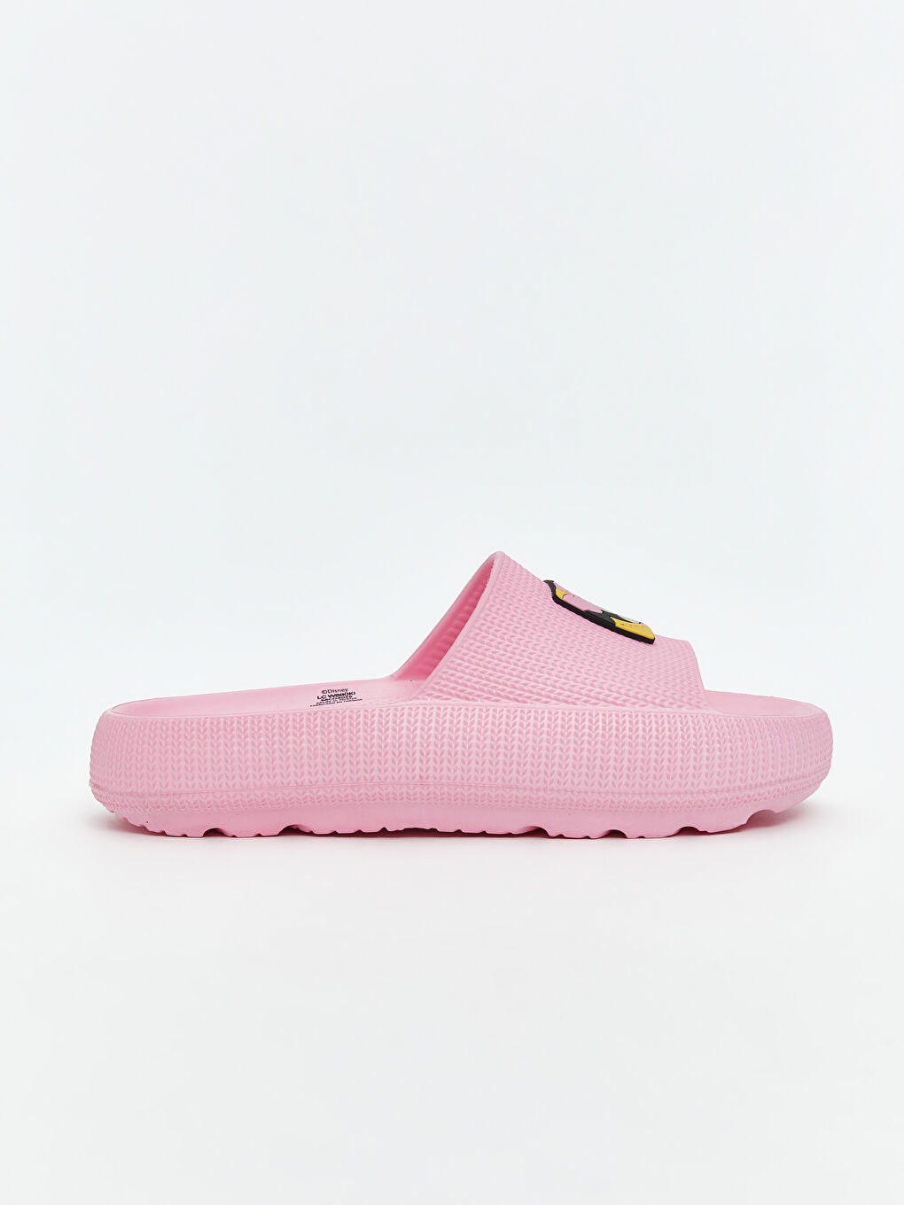 Pembe Minnie Mouse Baskılı Kadın Terlik-1