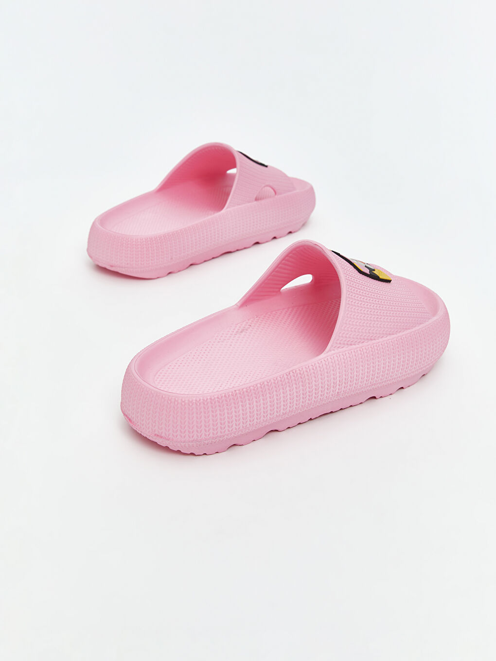 Pembe Minnie Mouse Baskılı Kadın Terlik-4