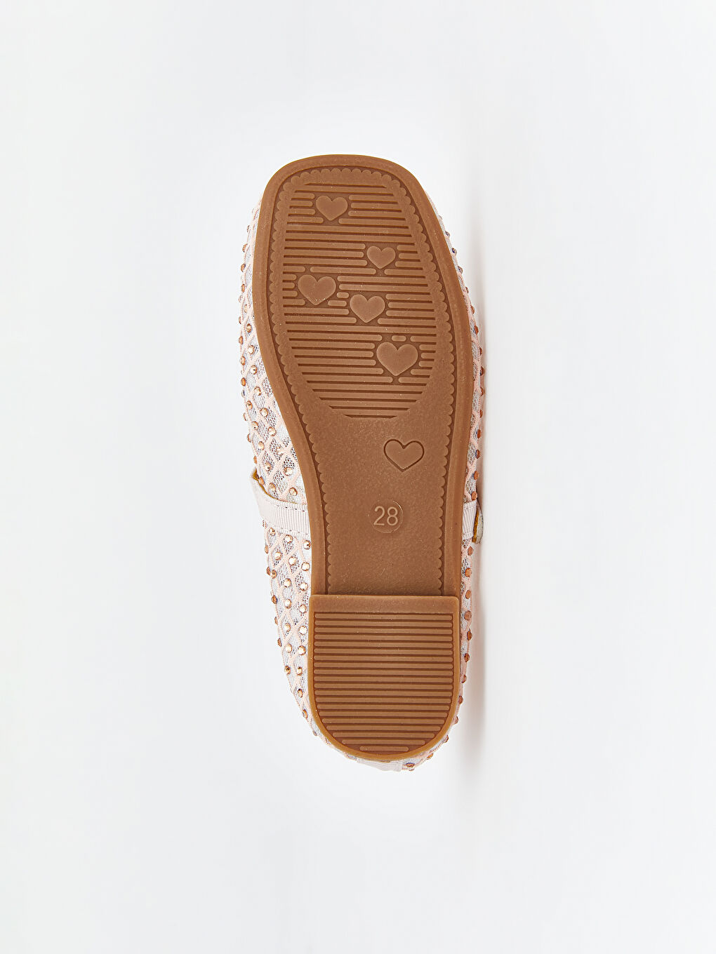 پێڵاوی فلاتی منداڵە کچان بە وردەی قوشک-3