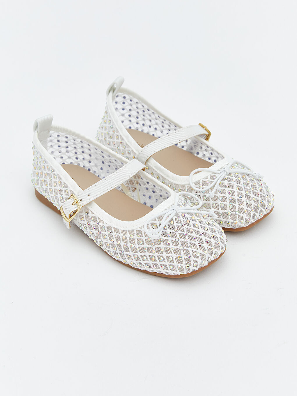 Bow Detailed Baby Girl Flats