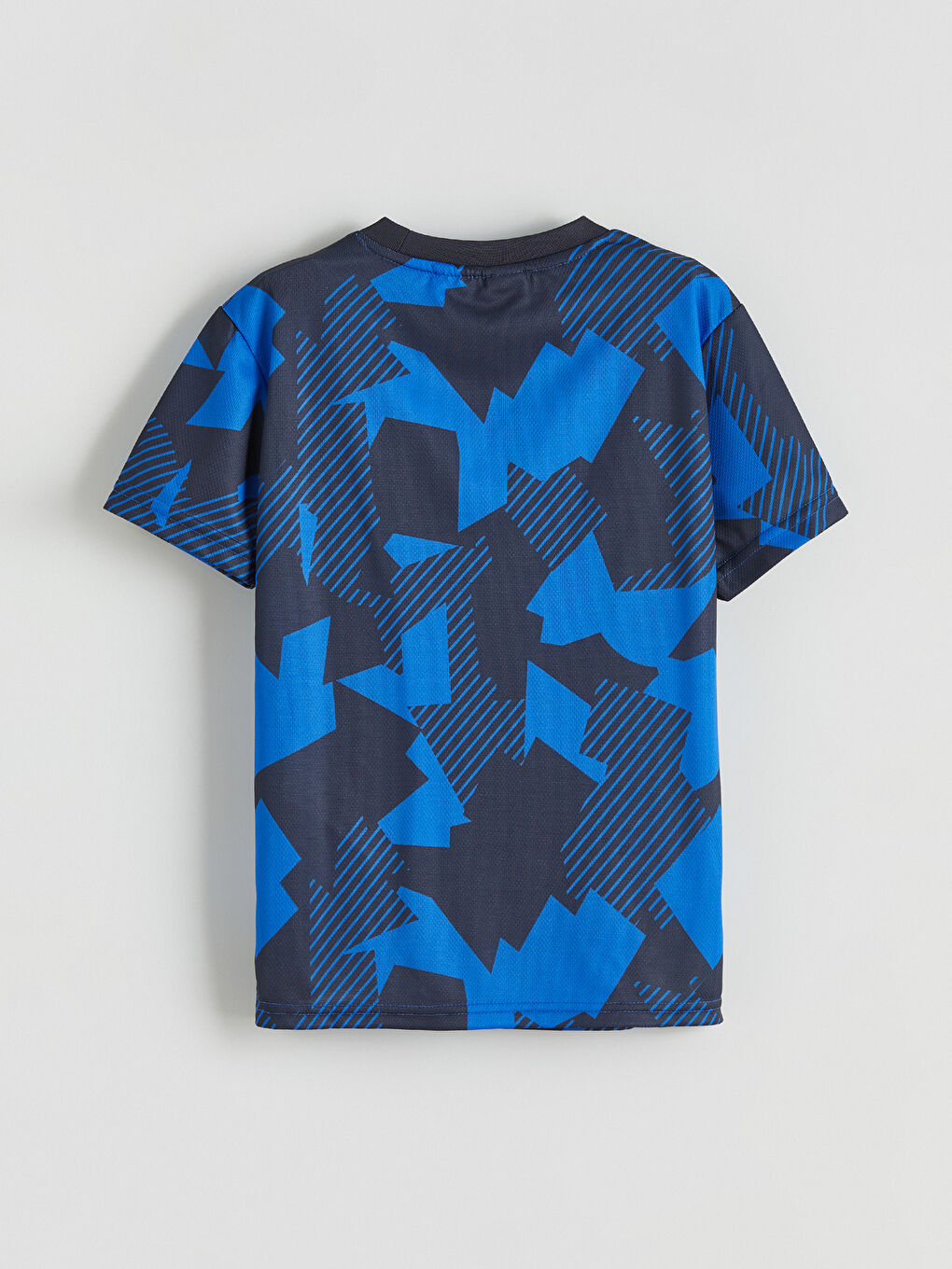 Lacivert Real Madrid Baskılı Erkek Çocuk Tişört-2