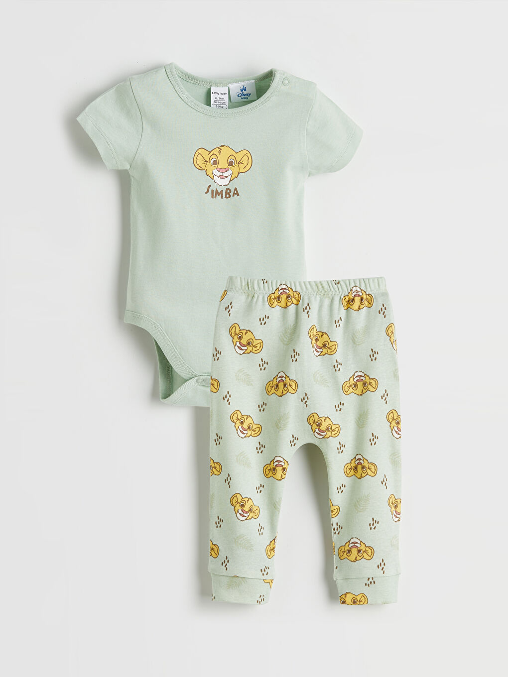 Бебе момче Зелено Комплект