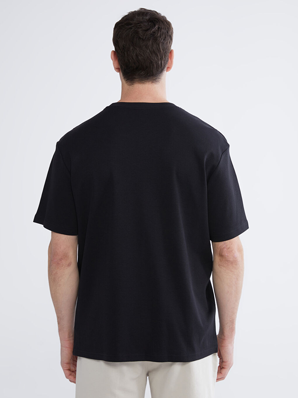 Muškarac CRNA Majica kratkih rukava-3